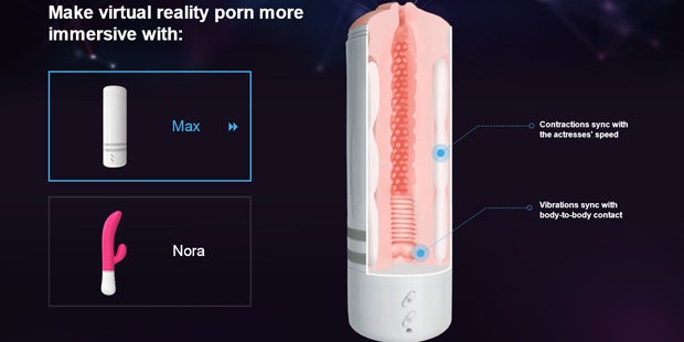 Masturbations-Hardware für 3D-Pornos
