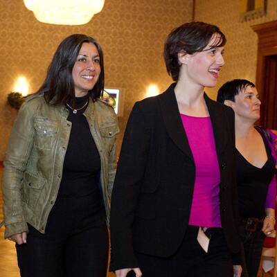 Vassilakou: Knapp hinter ÖVP