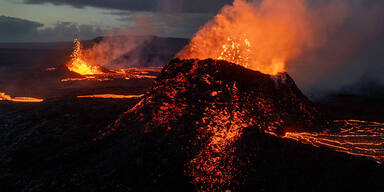 Vulkanausbruch auf Island &ndash; riesiger Riss in der Erde