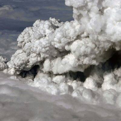 Vulkan behindert Flugverkehr