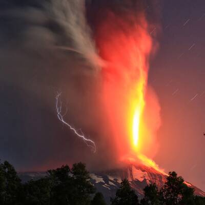 Vulkan in Chile ausgebrochen