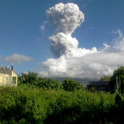 Vulkanausbruch auf den Philippinen