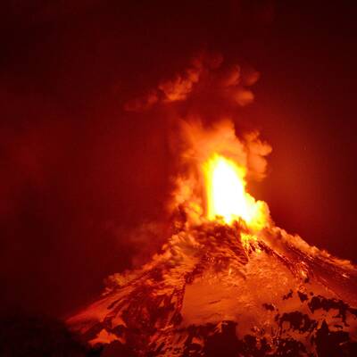 Vulkan in Chile ausgebrochen