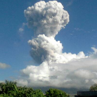 Vulkanausbruch auf den Philippinen