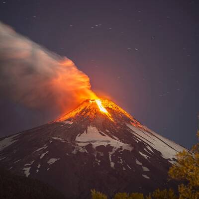 Vulkan in Chile ausgebrochen