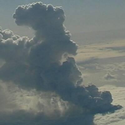 Vulkan behindert Flugverkehr