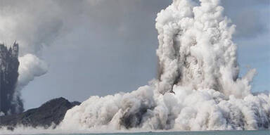 Unterwasser-Vulkan bricht vor Tonga aus