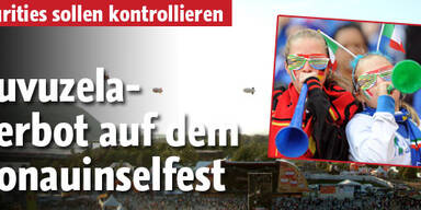 Donauinselfest - Vuvuzelas verboten