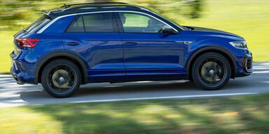 vw t-roc r fahrt off