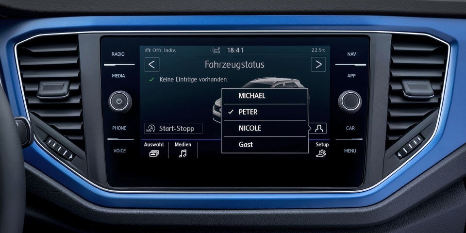 T-Roc, Arteon, Golf & Co. erkennen ihre Fahrer