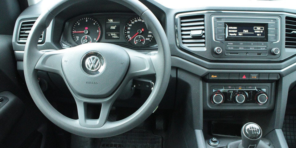 VW Pick-up Amarok Entry im Test