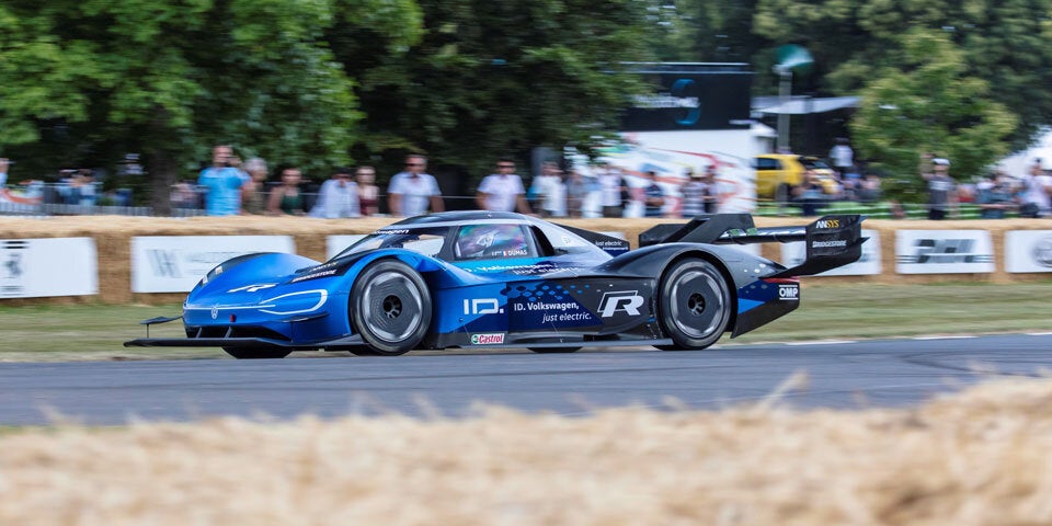 VW ID.R pulverisiert Formel-1-Rekord