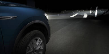 VW zeigt neue Hightech-Scheinwerfer