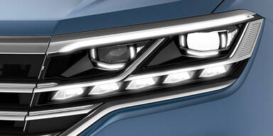 VW zeigt neue Hightech-Scheinwerfer