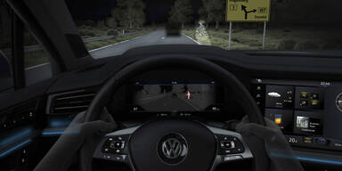 VW zeigt neue Hightech-Scheinwerfer