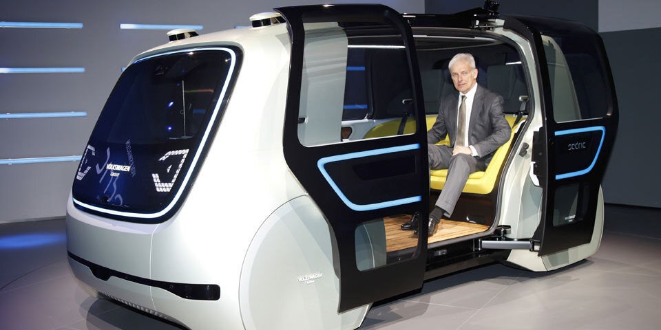 VW stellt sein erstes Roboter-Auto vor