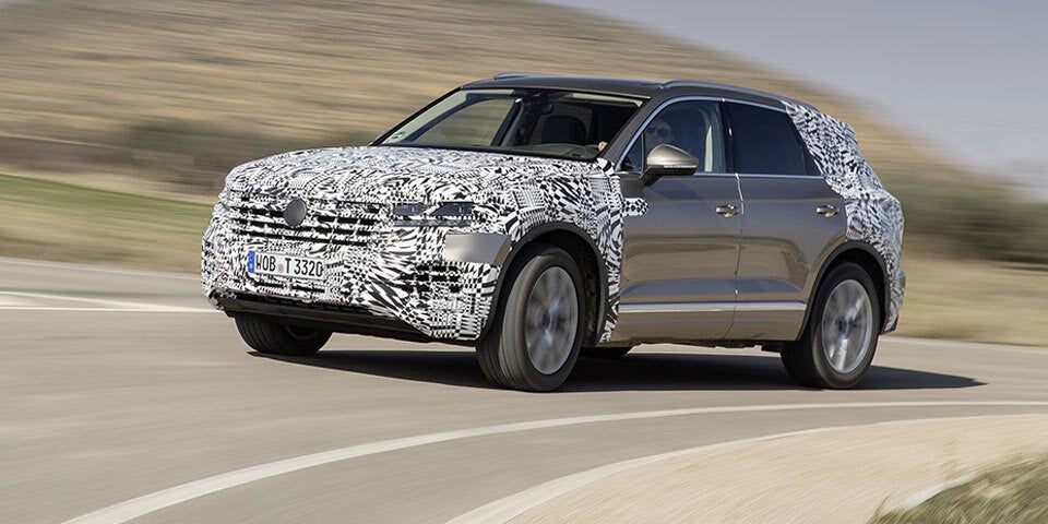 So kommt der neue VW Touareg (2018)