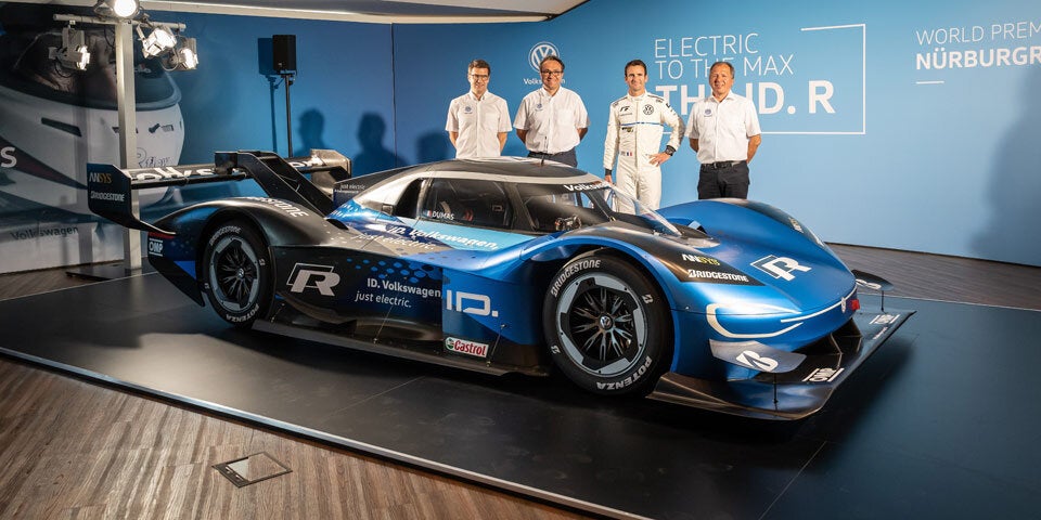 VW will Nürburgring-Rekord für E-Autos