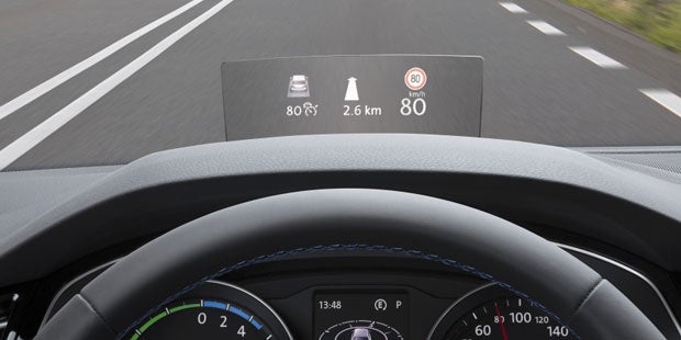Head-up-Display jetzt für alle Passat