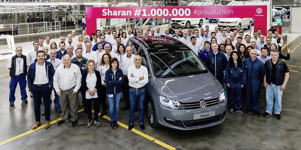 VW Sharan ist jetzt Millionär