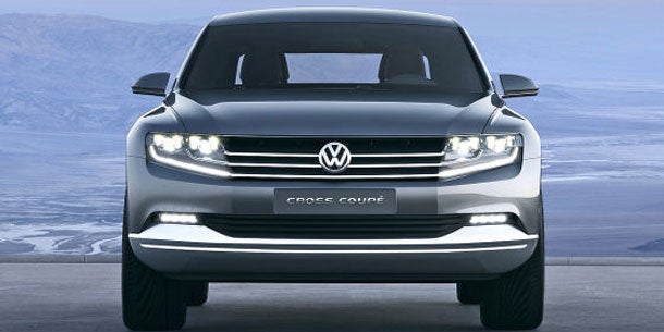 Weltpremiere des VW Cross Coupé