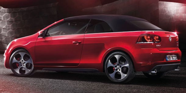 Jetzt kommt das Golf GTI Cabrio