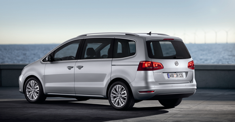 Weltpremiere des VW Sharan in Genf