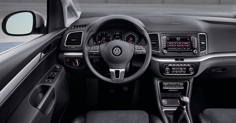 Weltpremiere des VW Sharan in Genf