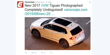 Fotos zeigen den neuen VW Tiguan