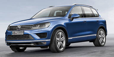 VW verpasst dem Touareg ein Facelift