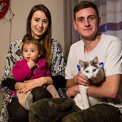 Tamara mit Saskia und Marco