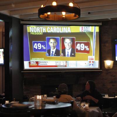 Barack Obama und Bruce Springsteen in Madison / Wisconsin 