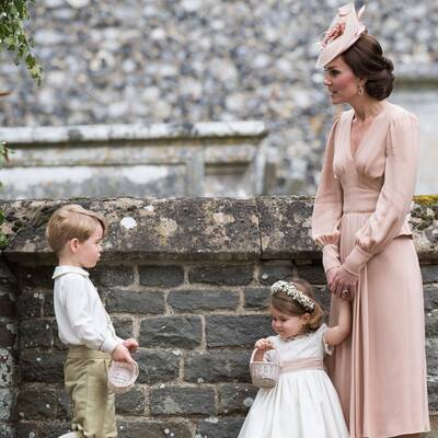 George und Charlotte als Blumenkinder