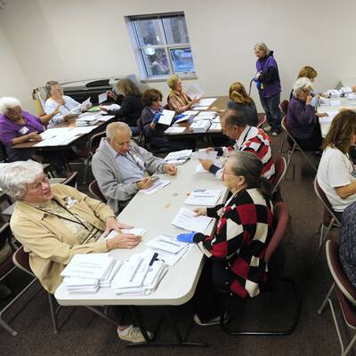 Barack Obama und Bruce Springsteen in Madison / Wisconsin 