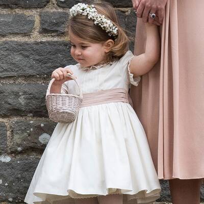 George und Charlotte als Blumenkinder