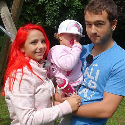 Tamara mit Saskia und Marco