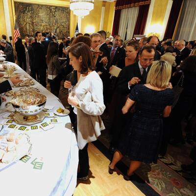 Barack Obama und Bruce Springsteen in Madison / Wisconsin 