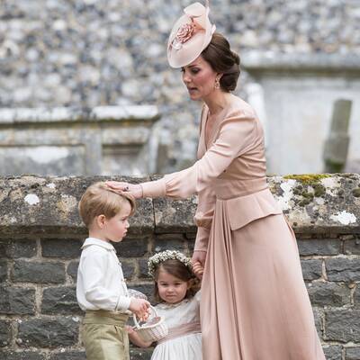 George und Charlotte als Blumenkinder
