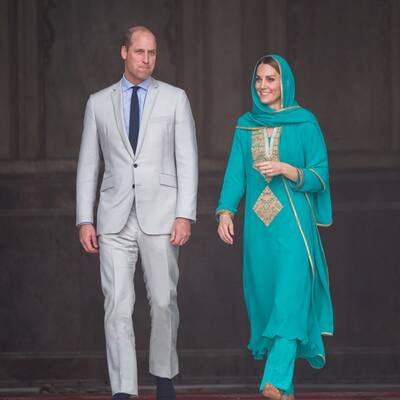 Ankunft des Herzogenpaars