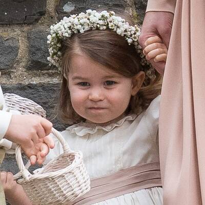 George und Charlotte als Blumenkinder