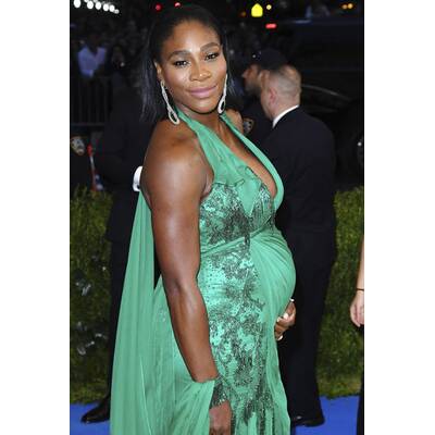 Serena Williams: Strahlend schwanger