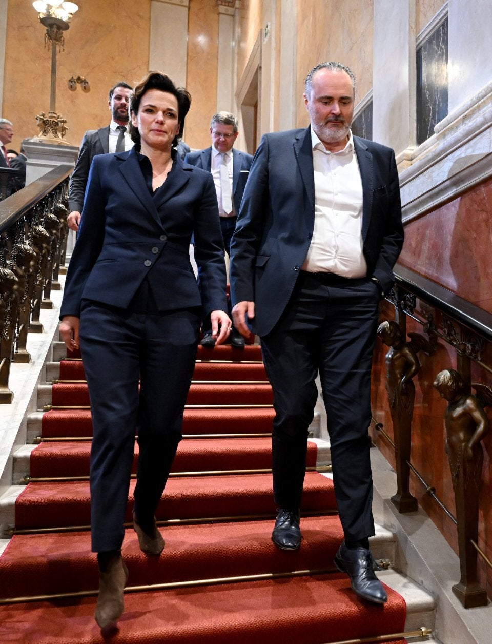 Pamela Rendi Wagner und Hans Peter Doskozil. 