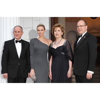 Charlene Wittstock putzt Staatsbesuch auf