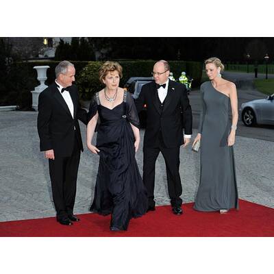 Charlene Wittstock putzt Staatsbesuch auf