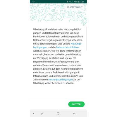 WhatsApp erhöht Mindestalter