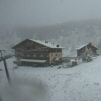 Neuschnee in Österreich 