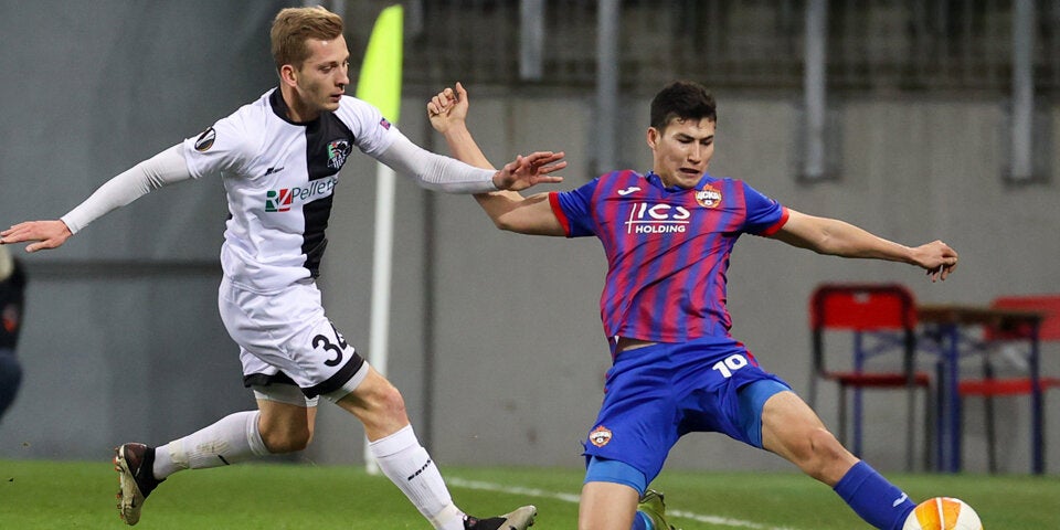 1:1 - WAC überrascht mit Remis gegen ZSKA Moskau