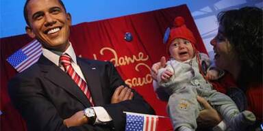 Obama als Wachsfigur