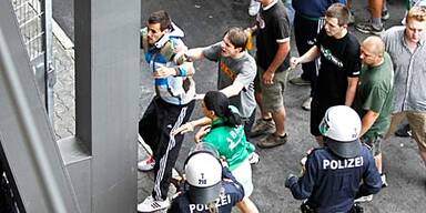 Fan-Randale nach Rapid-Pleite