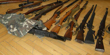 Illegales Waffenarsenal in N&Ouml; entdeckt